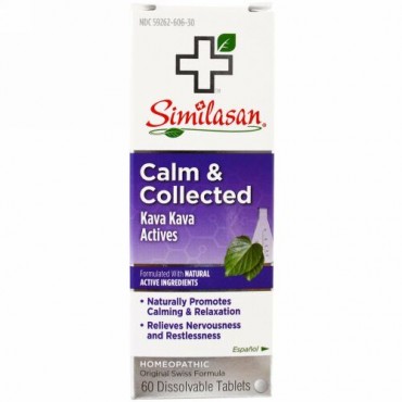 Similasan, Calm & Collected、60溶解錠 (Discontinued Item)