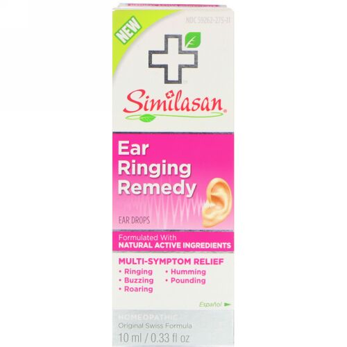 Similasan, 耳鳴り治療、イヤードロップ、10 ml (0.33液量オンス)