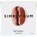 Simply Gum, ガム、ナチュラルコーヒー、15個