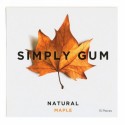 Simply Gum, ガム、天然メープル、15個 (Discontinued Item)
