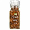 Simply Organic, 調節可能なグラインダーキャップ付き、バーベキュー・グラウンドアップ、3.88 oz (110 g) (Discontinued Item)
