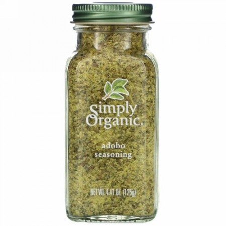 Simply Organic, アドボ・シーズニング、 4.41 オンス (125 g)
