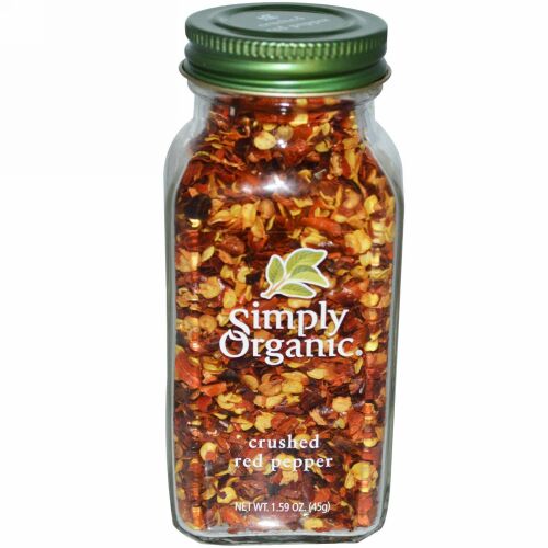 Simply Organic, 粗挽きレッドペッパー　1.59 oz (45 g)