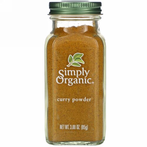 Simply Organic, カレーパウダー　3.00 oz (85 g)