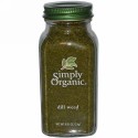 Simply Organic, ディルウィード（Dill Weed＝調味料に使う香りのよいイノンドの糸状の葉）, 0.81オンス (23 g)