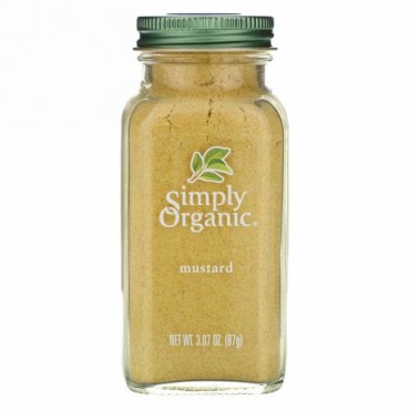 Simply Organic, マスタード, 3.07オンス (87 g)