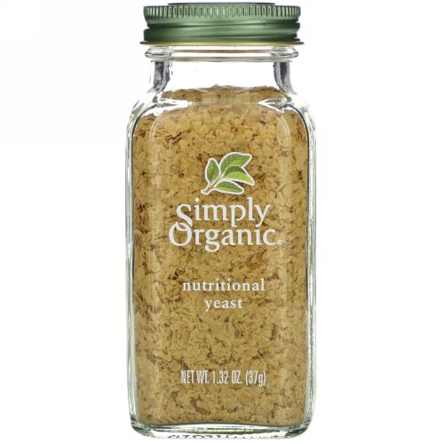 Simply Organic, オーガニック、栄養イースト、1.32オンス (37 g)