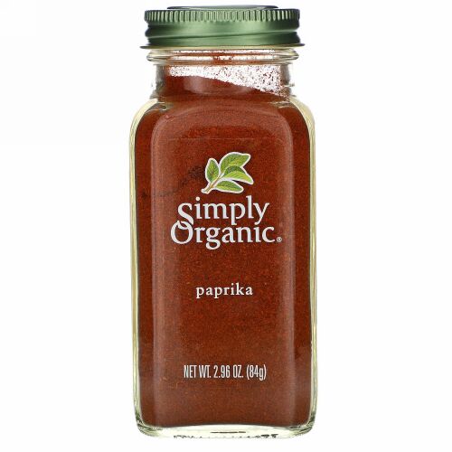 Simply Organic, パプリカ　2.96 oz (84 g)