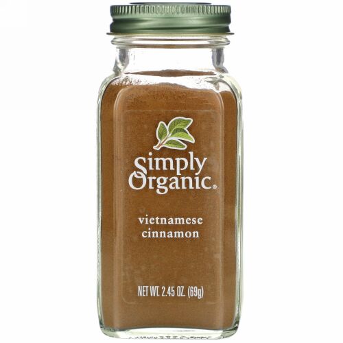 Simply Organic, ベトナム産シナモン、69g（2.45oz）