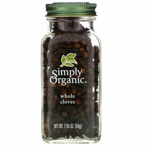 Simply Organic, ホールクローブ、 2.05オンス (58 g)