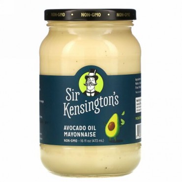 Sir Kensington's, アボカドオイルで作ったマヨネーズ、16 fl oz (473 ml)