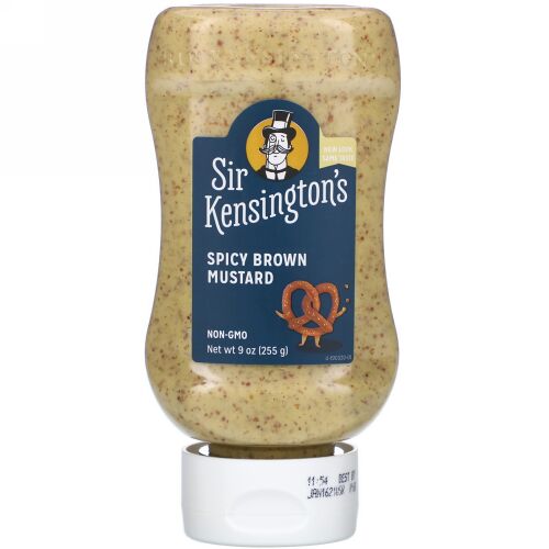 Sir Kensington's, スパイシーブラウンマスタード、9オンス（255g）