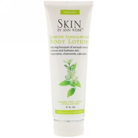 Skin By Ann Webb, ボディローション、ジャスミンサンダルウッド、8 fl oz (Discontinued Item)