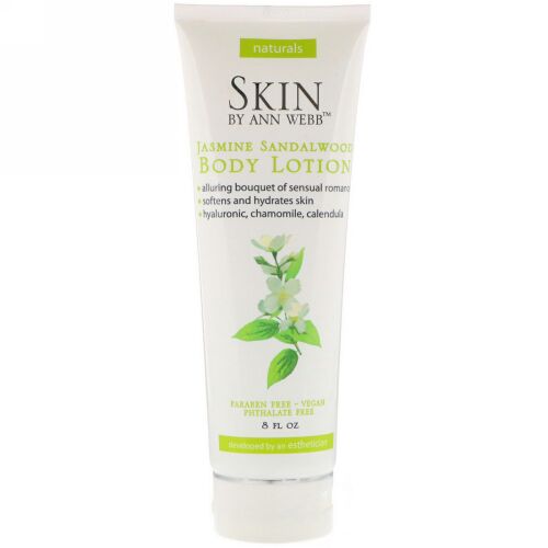 Skin By Ann Webb, ボディローション、ジャスミンサンダルウッド、8 fl oz (Discontinued Item)