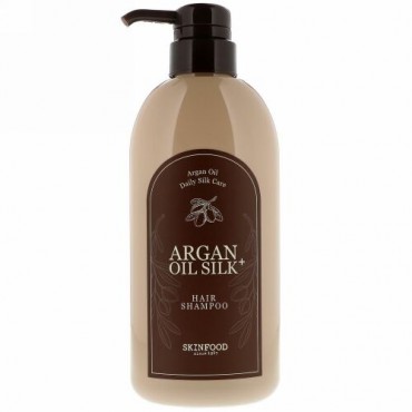 Skinfood, アルガンオイル・シルクブラス、髪用シャンプー、500ml（16.09 fl oz） (Discontinued Item)