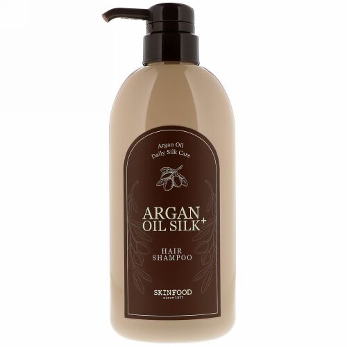Skinfood, アルガンオイル・シルクブラス、髪用シャンプー、500ml（16.09 fl oz） (Discontinued Item)