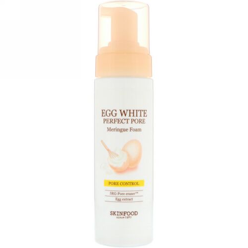 Skinfood, Egg White Perfect Pore Meringue Foam, 200 ml