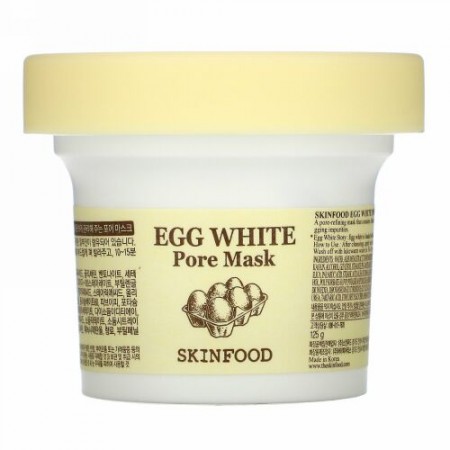 Skinfood, Egg White Pore Mask, 4.41 oz (125 g)