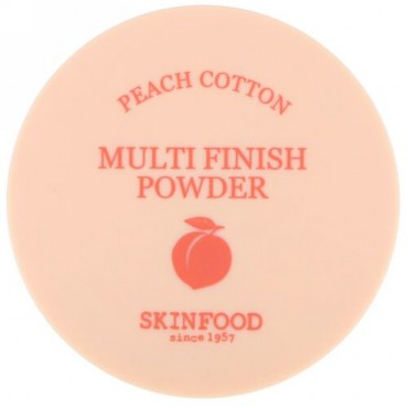 Skinfood, Peach Cotton, Multi Finish Powder, 5 g (Discontinued Item)