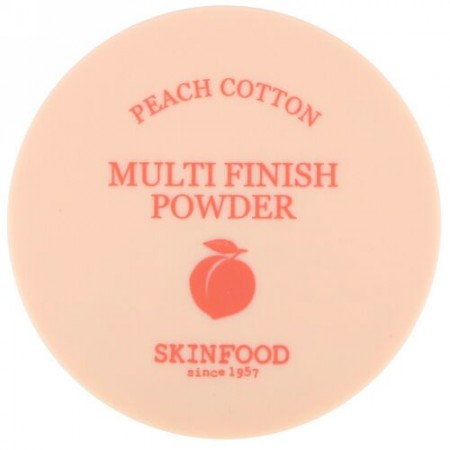 Skinfood, Peach Cotton, Multi Finish Powder, 5 g (Discontinued Item)