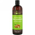 Sky Organics, Sweet Almond Oil, 100% Pure Organic, 16 fl oz (473 ml)