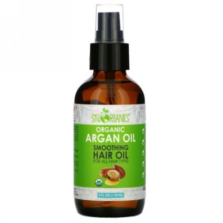 Sky Organics, Organic Argan Oil, 4 fl oz (118 ml)