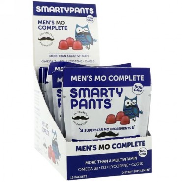 SmartyPants, 男性用モーコンプリート、15袋 (Discontinued Item)