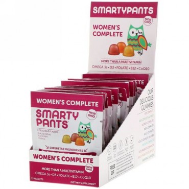SmartyPants, 女性用コンプリート、15袋 (Discontinued Item)