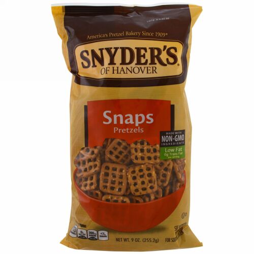 Snyder's, スナッププレッツェル、9オンス (255.2 g)