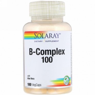 Solaray, B-コンプレックス 100、ベジキャップ使用 100 錠