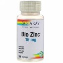 Solaray, バイオ亜鉛、15 mg、植物性カプセル100粒