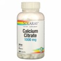 Solaray, ビタミンD3配合クエン酸カルシウム、1,000mg、カプセル240粒