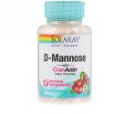 Solaray, D-マンノース、クランアクチン（CranActin）配合、ベジキャップ使用 120 錠
