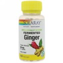 Solaray, オーガニック発酵生姜、400 mg 、100植物性カプセル (Discontinued Item)