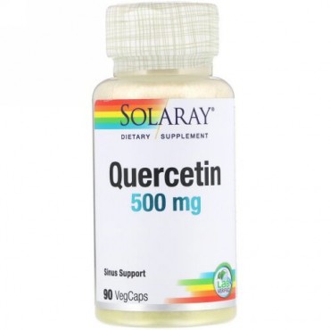 Solaray, ケルセチン、 500 mg、 ベジキャップ使用 90 錠