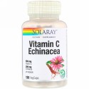 Solaray, ビタミンCエキナセア、500 mg、120ベジカプセル