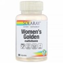 Solaray, 女性用ゴールデンマルチビタミン、90粒