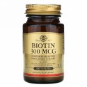 Solgar, ビオチン、300mcg、100粒