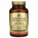 Solgar, ピコリン酸クロム、200 mcg、植物性カプセル180粒