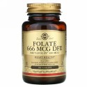 Solgar, 葉酸（メタフォリン）、400 mcg、100錠