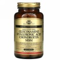 Solgar, グルコサミンヒアルロン酸コンドロイチンMSM、120粒