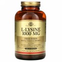 Solgar, L-リジン、 自由形状、 1000mg、 250錠