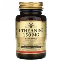 Solgar, L-テアニン、自由形状、 150 mg、 60ベジキャップ