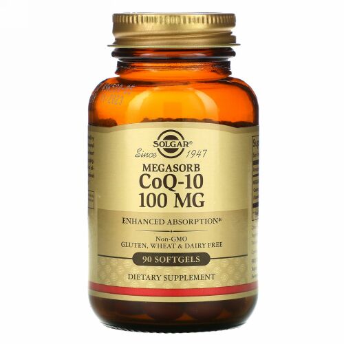 Solgar, Megasorb CoQ-10, 100 mg, 90 Softgels