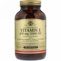 Solgar, 天然ビタミンE、670mg（1,000IU）、ソフトジェル100粒
