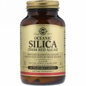 Solgar, 海洋シリカ（Oceanic Silica）, 紅藻類から作成, 100粒（ベジタリアンカプセル）
