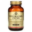 Solgar, レスベラトロール、250 mg、ソフトジェル 30 錠