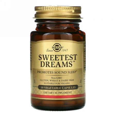 Solgar, Sweetest Dreams, 30 Vegetable Capsules