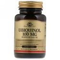 Solgar, ユビキノール（還元型CoQ10）、100mg、ソフトジェル50粒