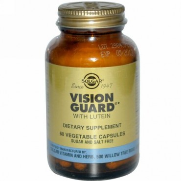 Solgar, Vision Guard with Lutein, 60 Veggie Caps (Discontinued Item)